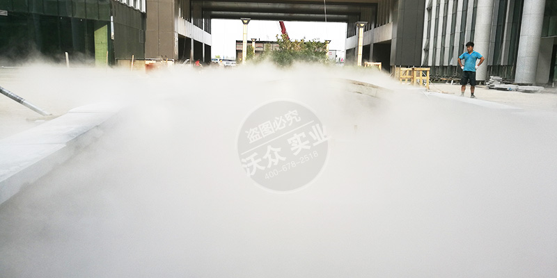 中國(guó)織網(wǎng)圖書(shū)館造霧項(xiàng)目