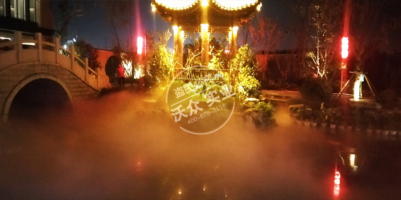 菏澤市單縣單州府售樓部霧森造霧項(xiàng)目